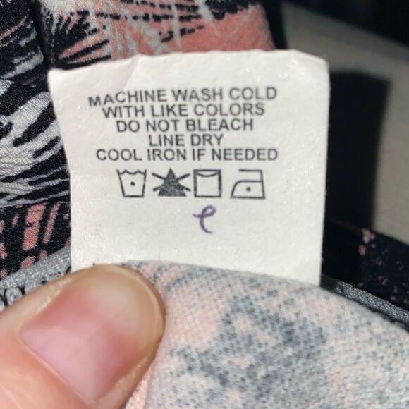 Sorad Women's Stunning Belly Cut out Dress Palm Leaves| Size L - Picture 13 of 13